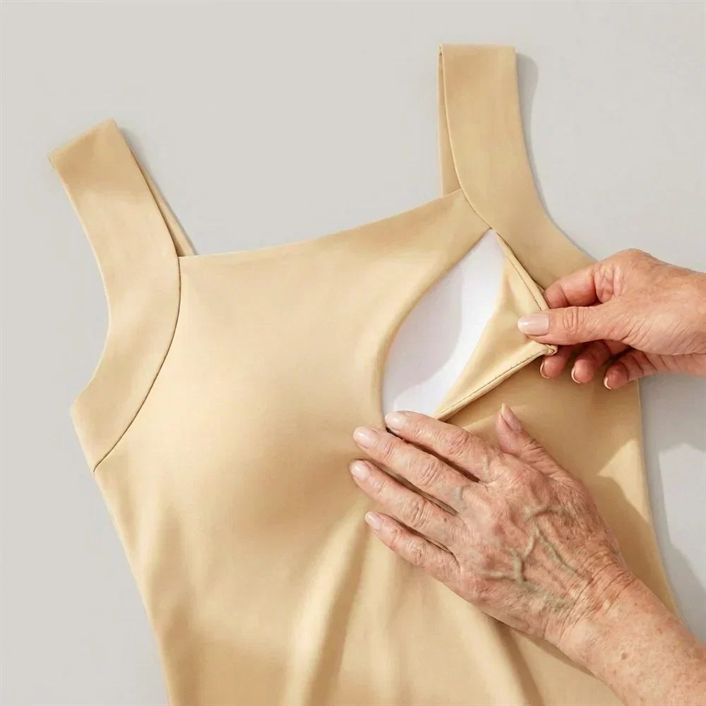 Tanks Built-In Bra Comfort Shaper Tank