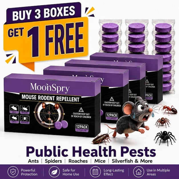 All-Natural Peppermint & Cinnamon Pest & Rodent Repellent Pucks 🕷️🐍