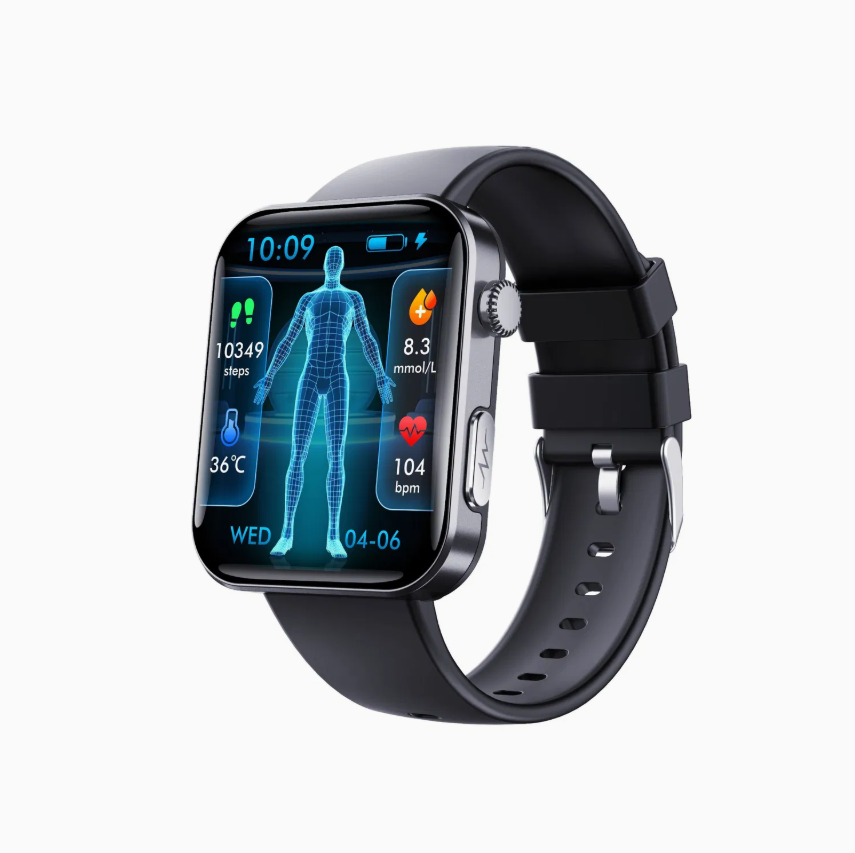 Hot F300 Bracelet ECG PPG Hrv Blood Oxygen Body Temperature Heart Monitor Smart Watch