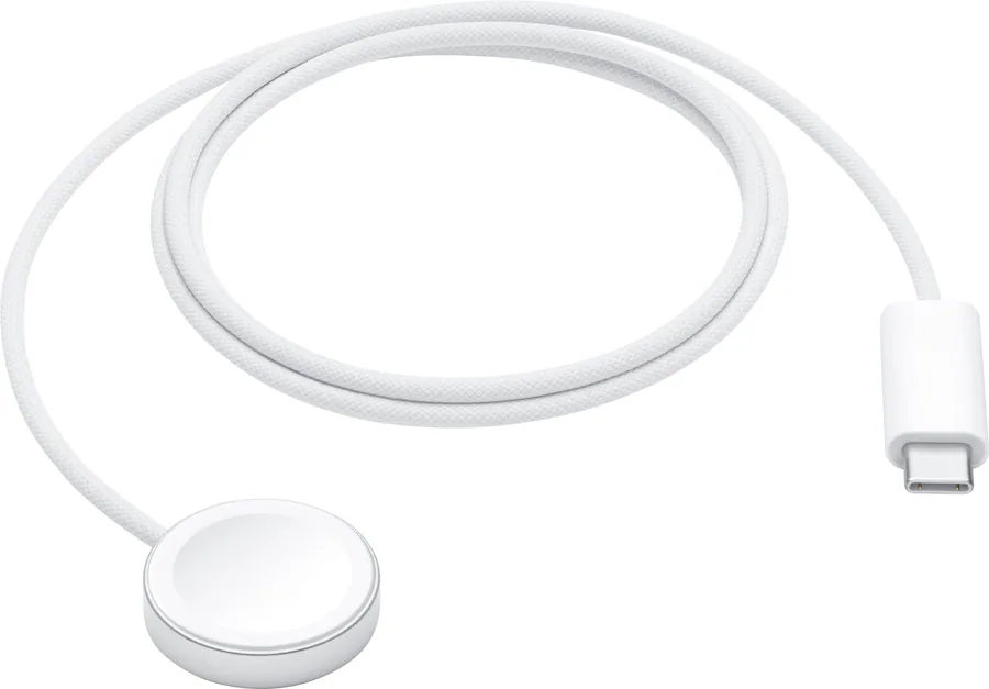 Magnetic Smartwatch Fast Charging Cable (1m) – USB-C – White