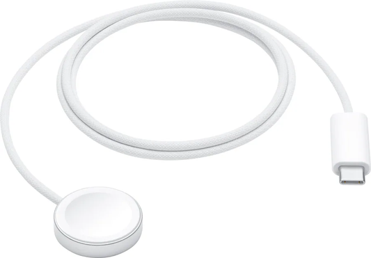 Magnetic Smartwatch Fast Charging Cable (1m) – USB-C – White