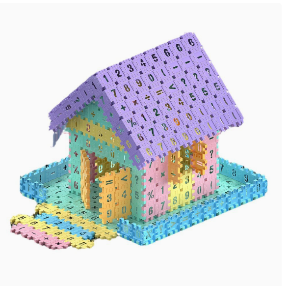 Kids Number Puzzle Cube Blocks