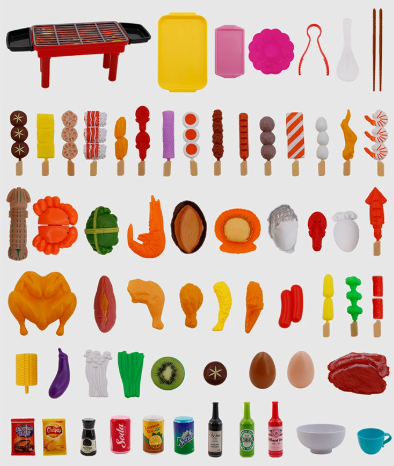 Kids BBQ Grill Playset Toy