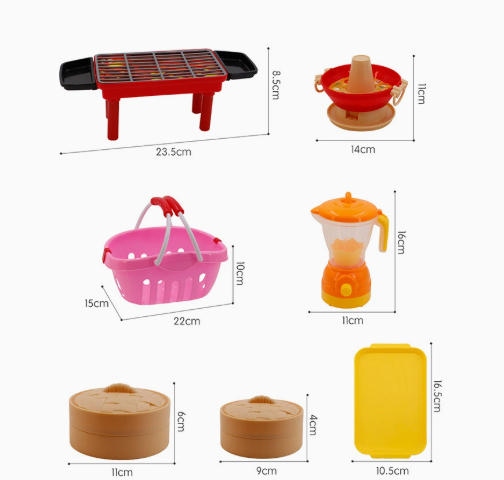 Kids BBQ Grill Playset Toy