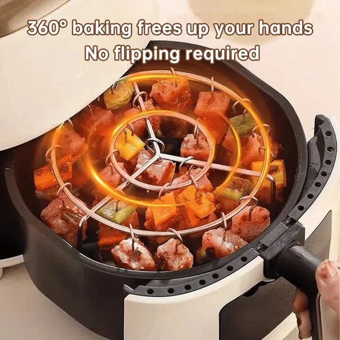 New Specialized Round Hanging Skewer Rack for Barbecues🥩