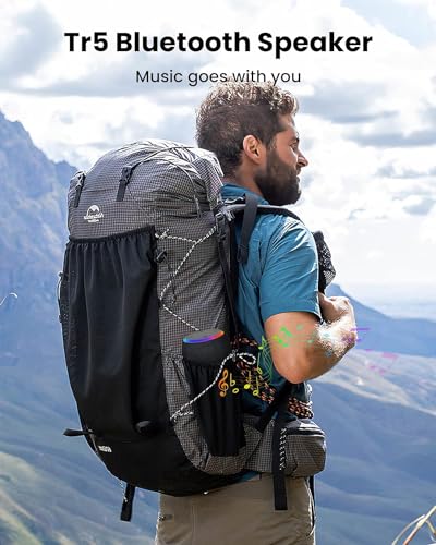 Bluetooth Speakers.Portable Wireless Speaker with 15W Stereo Sound. IPX6 Waterproof Speaker with LED Light. Bluetooth TWS. Portable Speaker for Shower Outdoor Party Beach Camping