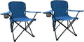 Camping Folding Chair with Cup Holder & Storage Pocket - 5.5lbs Lightweight, 225lb Capacity Portable Camp Chairs for Outdoor, Hiking, Hunting, Sports, Green