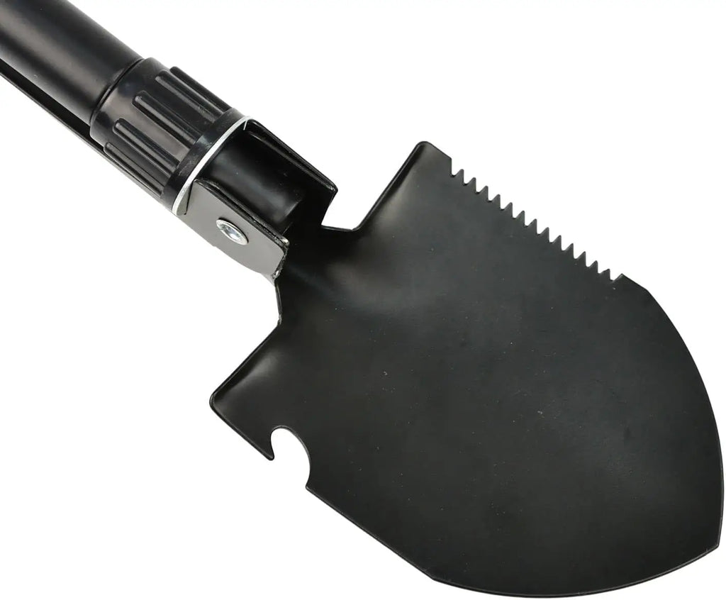 Multifunctional Folding Military Shovel – Stainless Steel Camping Tool with Pick & Hoe