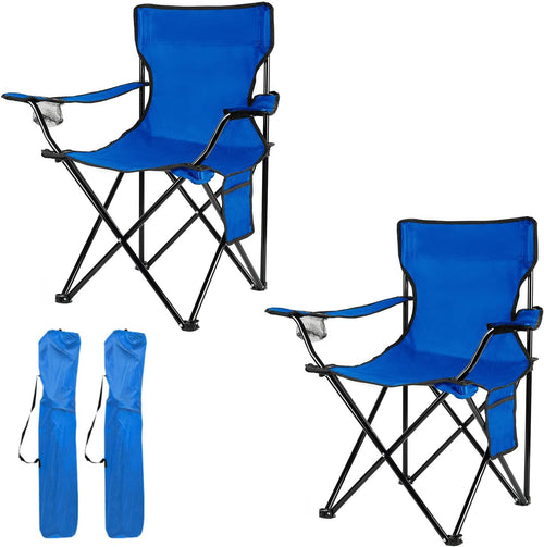 Folding Camping Chairs- Lightweight, Portable Chair for Beach, Lawn, Outdoor Sports