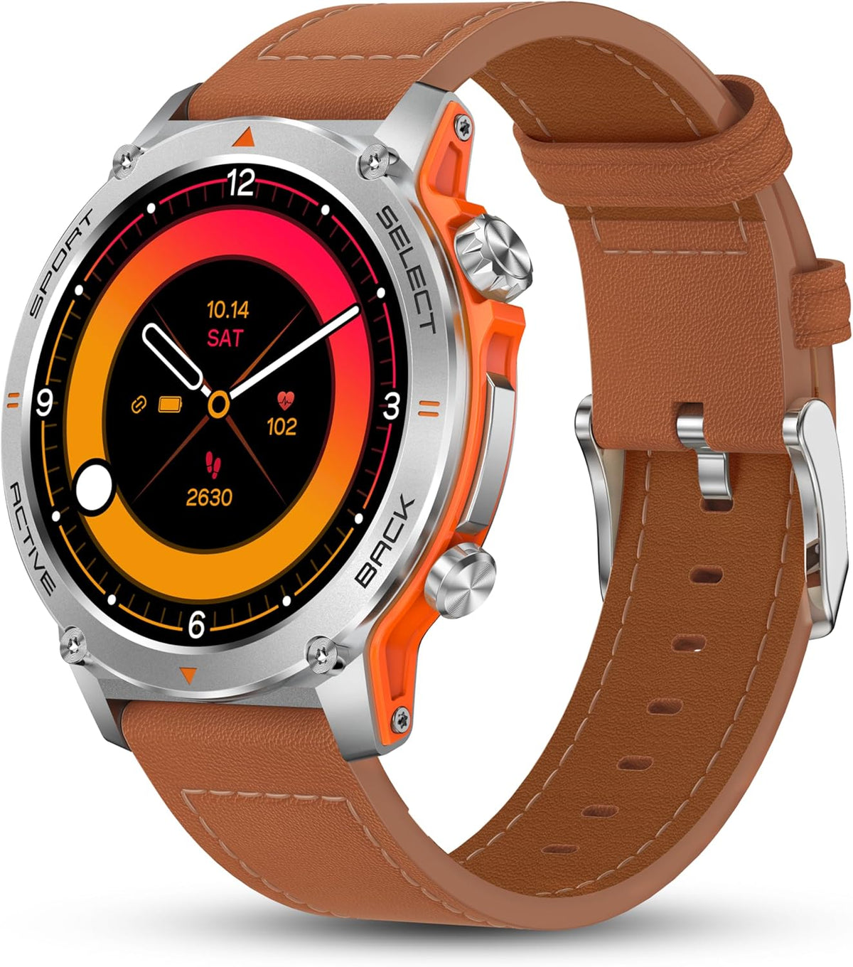 Smart Watch Women, Calls/Blood Pressure/100+ Sports Smartwatch Woman, Respiratory Rate Heart Rate Blood Oxygen Sleep, Watch Android iOS