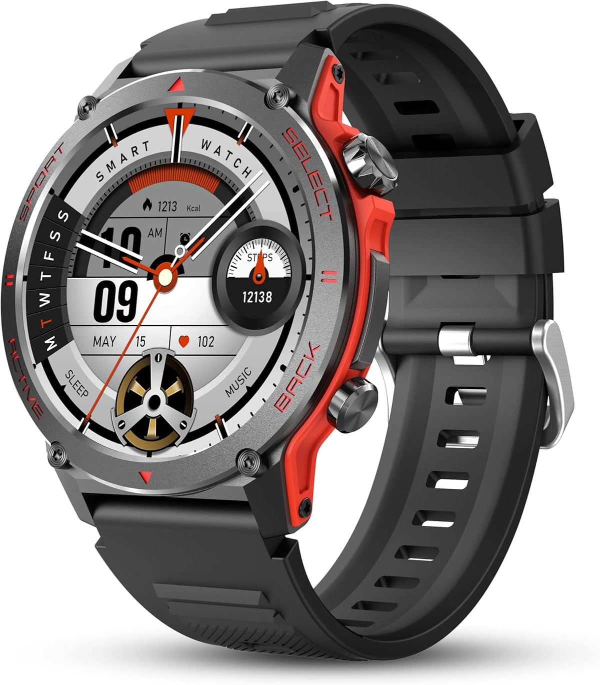 Smart Watch Women, Calls/Blood Pressure/100+ Sports Smartwatch Woman, Respiratory Rate Heart Rate Blood Oxygen Sleep, Watch Android iOS