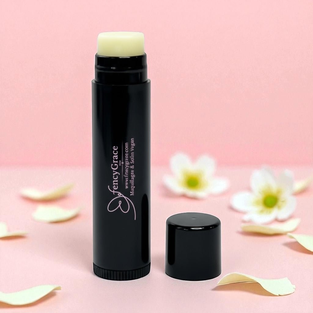 FencyGrace Natural and Moisturizing Lip Balm – Vegan Care for Dry and Damaged Lips