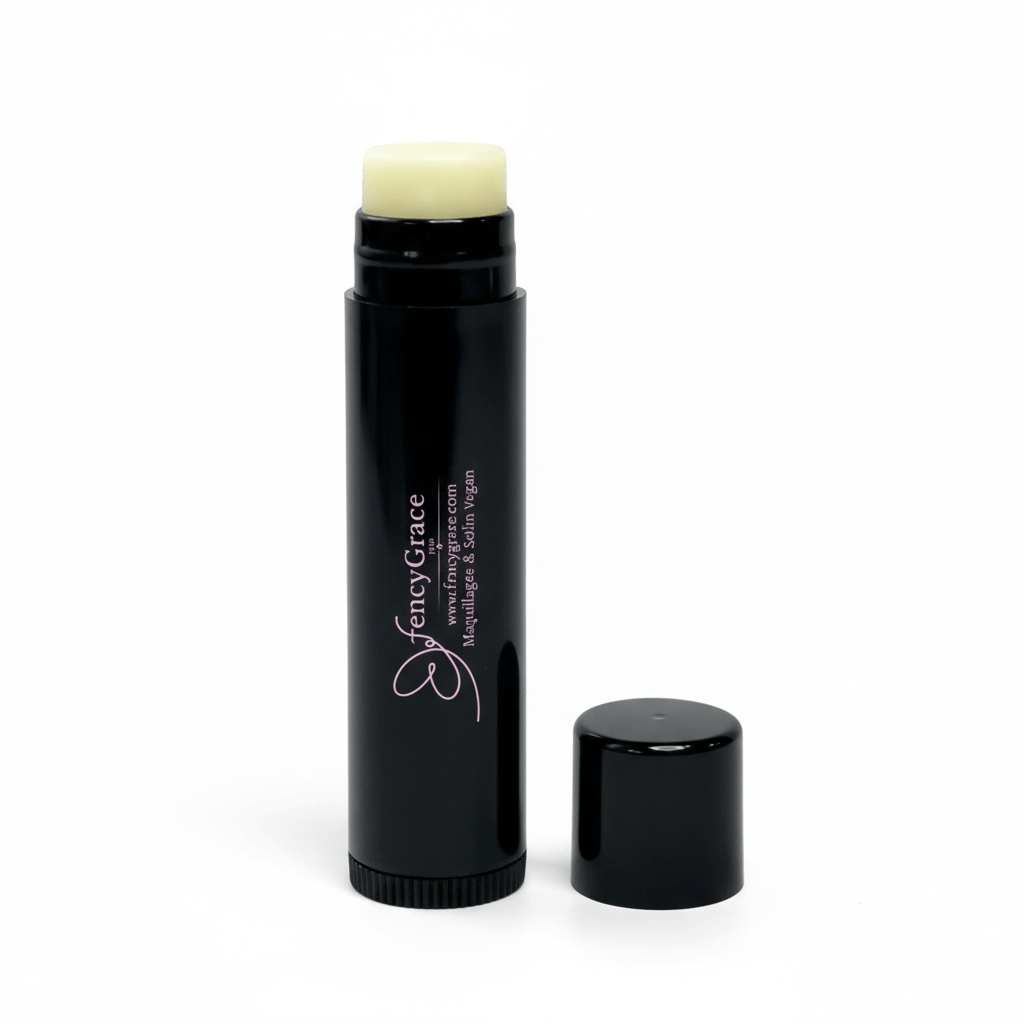 FencyGrace Natural and Moisturizing Lip Balm – Vegan Care for Dry and Damaged Lips
