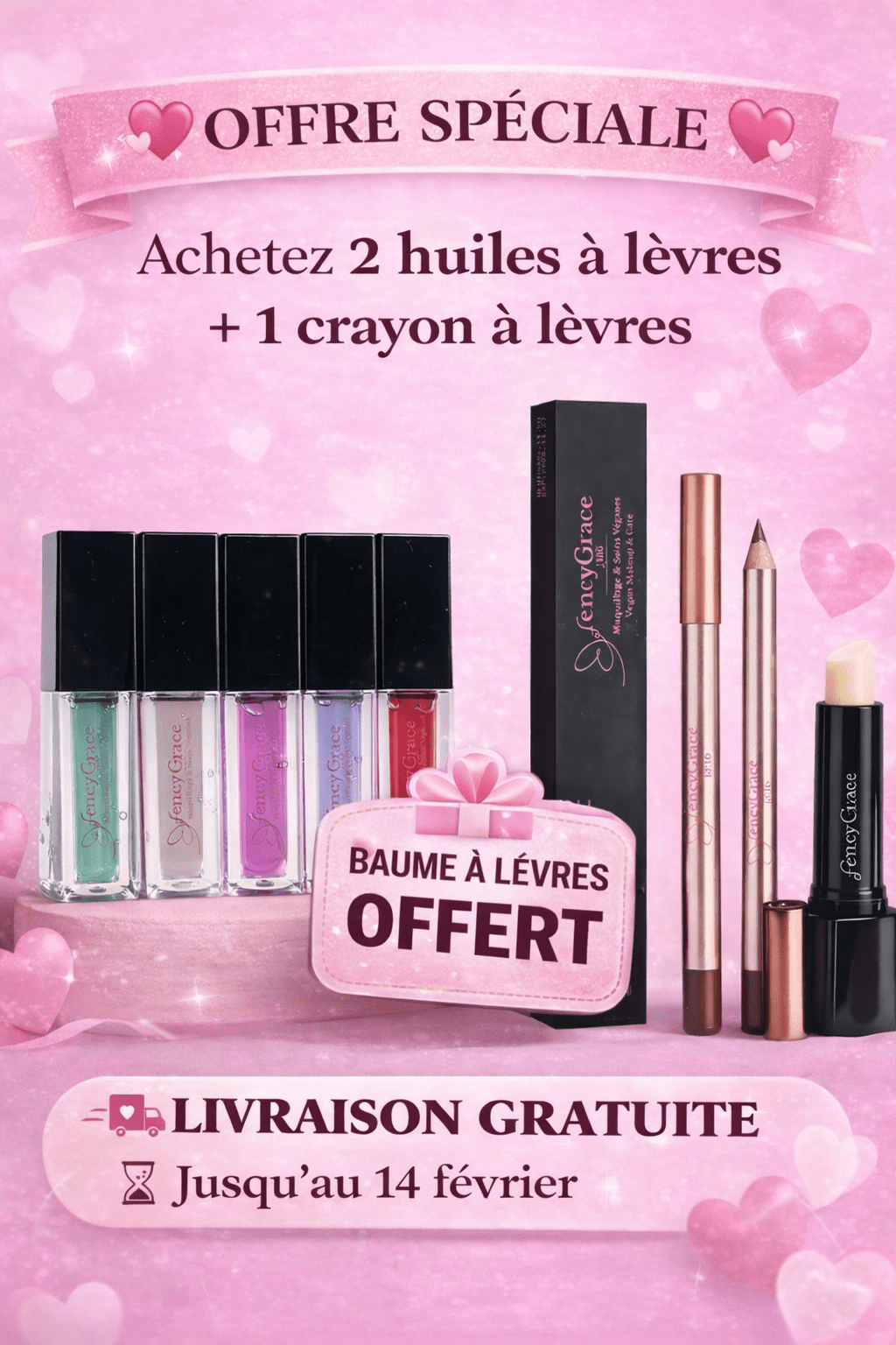 COFFRET SPÉCIALE SAINT-VALENTIN – FENCYGRACE ✨