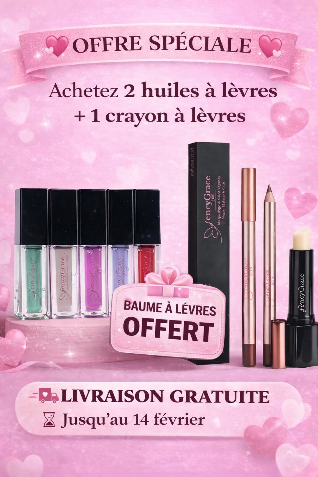COFFRET SPÉCIALE SAINT-VALENTIN – FENCYGRACE ✨