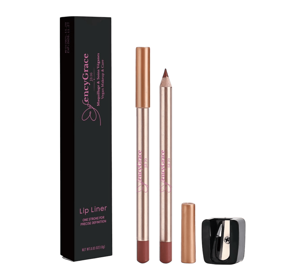 FencyGrace Line Loud, Vegan Retractable Matte Lip Pencil Infused with Vitamin E