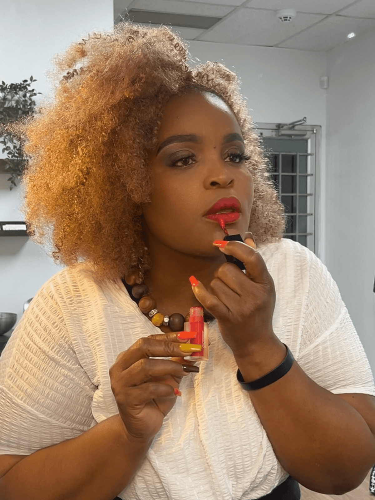Matte Lip Stain True 77 - Long-Lasting Vegan Lipstick | FencyGrace