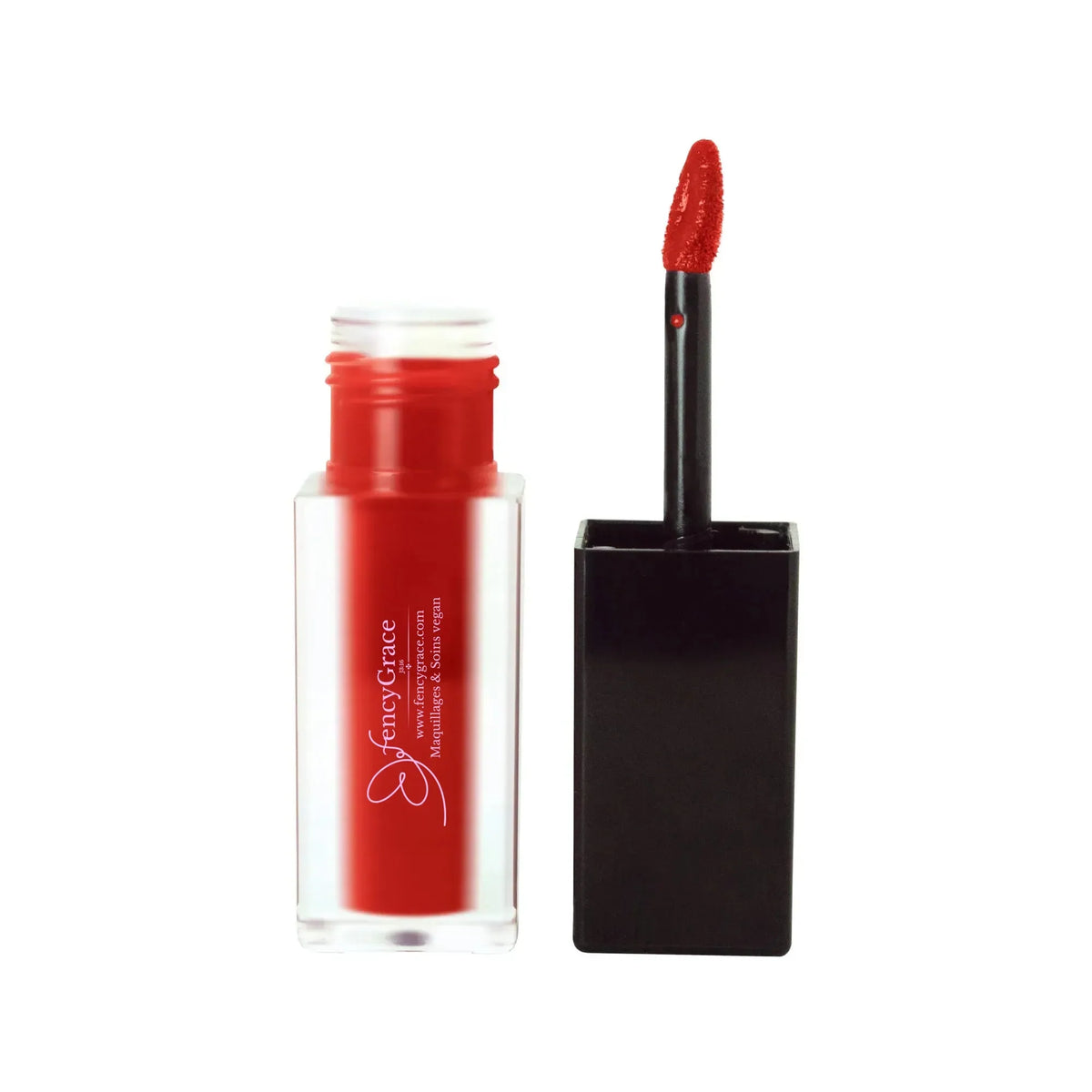 Matte Lip Stain True 77 - Long-Lasting Vegan Lipstick | FencyGrace