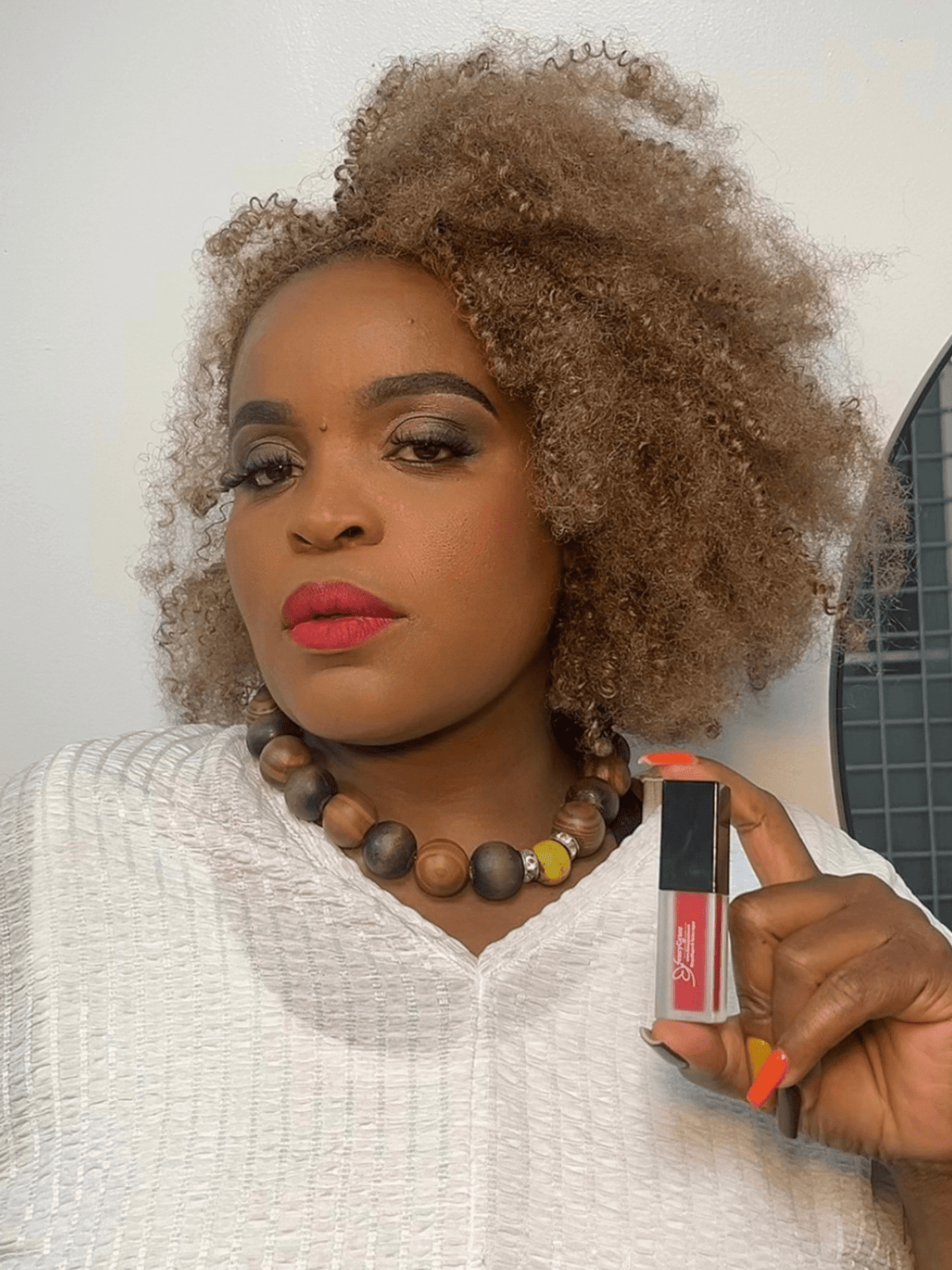 Matte Sienna Lipstick 75 – Vegan Velvet Finish
